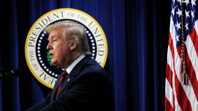 Trump renews his accusation