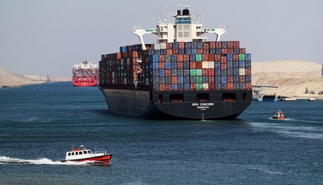 Navigation is disrupted in the Suez Canal after the container ship