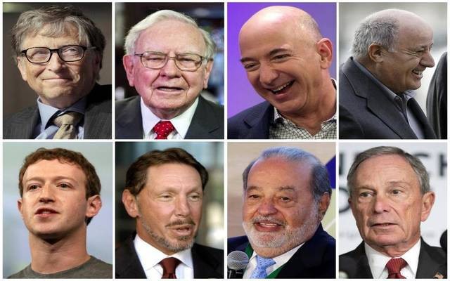 The world's rich are losing 440 billion in a week