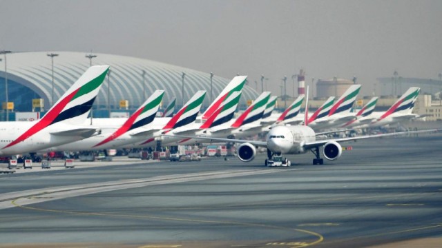 million passengers Dubai Airport