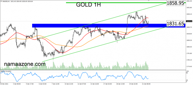 الذهب 23 يناير