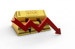 Gold fell after positive Chinese data