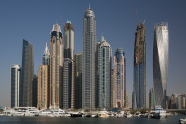 Dubai is the world's first in tall towers