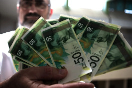 الشيكل يتراجع إلى أدنى مستوى له في 8 سنوات