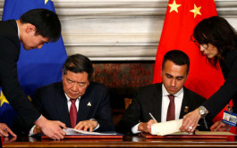 2.5 billion euros deals between Italy and China