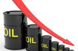Oil prices fell after a sudden increase in US crude stocks