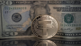 Tether's market value is growing at a near record pace