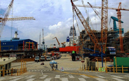 The world awaits a giant entity in the shipbuilding industry