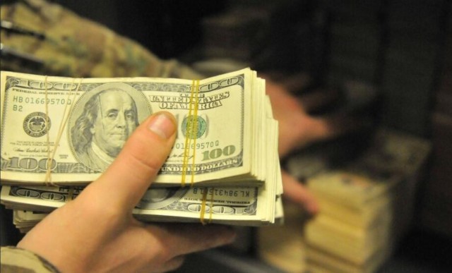 The dollar turns up as sentiment is affected by the virus