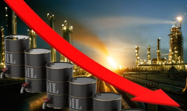 Oil prices are falling