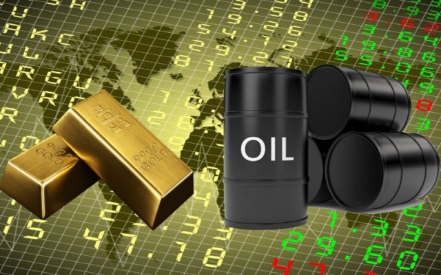 Oil and gold prices vary in Thursday's session