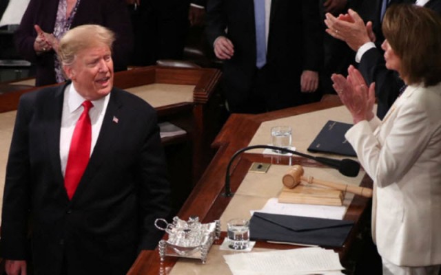 The White House commends the first hearings on Trump's "isolation"