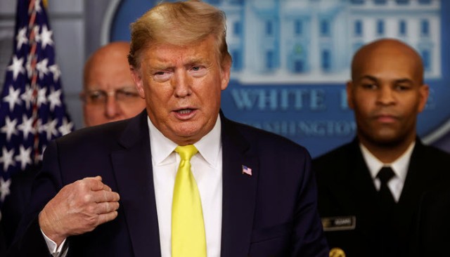 Trump rules out ordering all U.S. residents to stay home