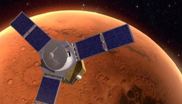 Emirati "Probe of Hope" explores Mars