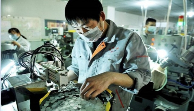 Industrial production in China rose 6.3% in September