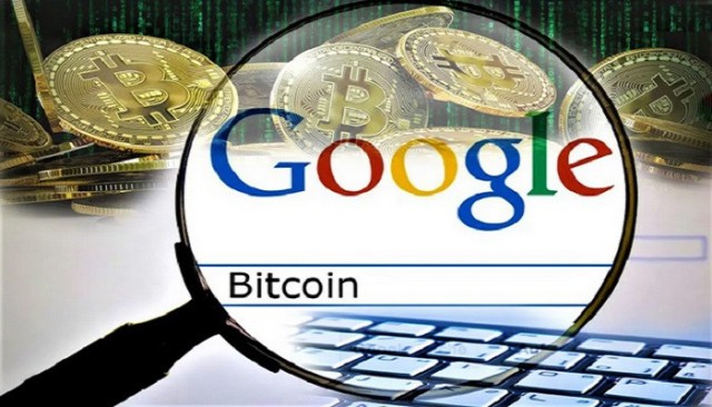 The search for "Bitcoin" on Google's engine is increasing as the currency continues to rise