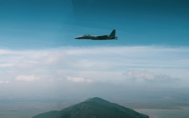 إسقاط طائرة حوثية بدون طيار في أبها السعودية