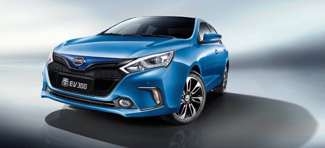 Huge growth in BYD sales of electric cars