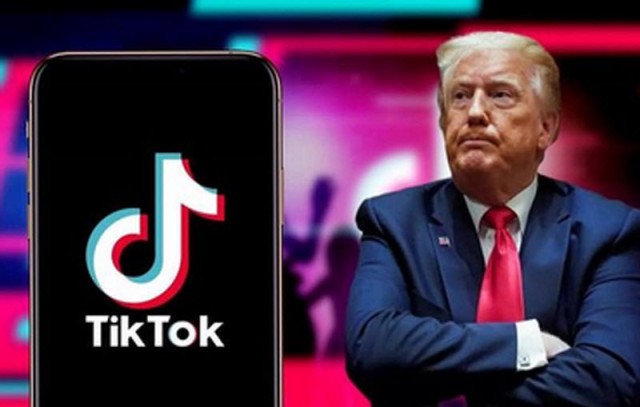 ترامب يدرس منع تطبيقات «تيك توك» و«وي تشـات»