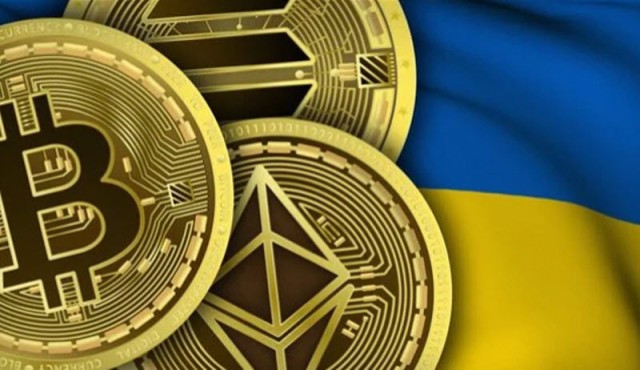Cryptocurrency donations support Ukraine militarily