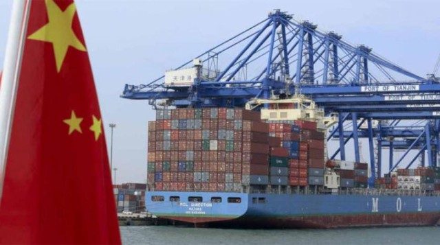 China's exports fell 3.3% in May