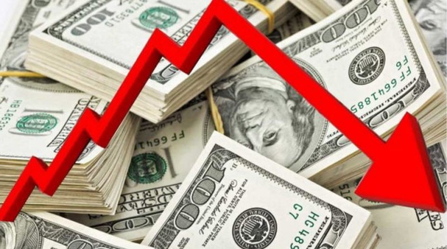 The dollar fell to its lowest level in 4 months