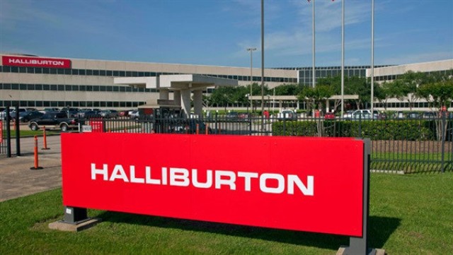 One billion US dollars Halliburton losses in the first quarter