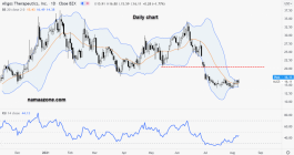 Algeus stock August 9, 2021