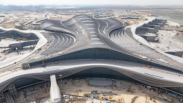 اكتمال مبنى المطار الجديد بأبوظبي بنسبة 97.6%