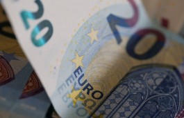 The euro is moving away from a two-month high ahead of US inflation data.