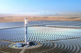 "Bin Rashid Complex" .. the tallest tower for the production of solar energy in the world
