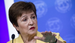 The Director of the International Monetary Fund expresses her concern about the escalation of current events