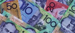 The Australian dollar is under pressure due to negative retail sales