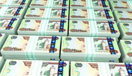 8 billion dirhams cash surplus in two months