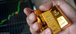 Gold prices fell as investors took profits, while markets awaited US inflation data.