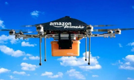 "أمازون" تستخدم طائرات مسيّرة لتوصيل الطلبات
