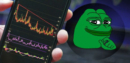 Bitcoin rises with PEPE falling.. Is there an inverse relationship?