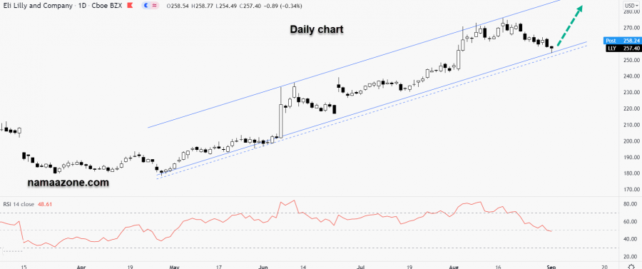 سهم إيلاي آند كو - 01 سبتمبر