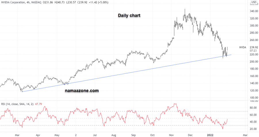 سهم نيفيديا - 31 يناير